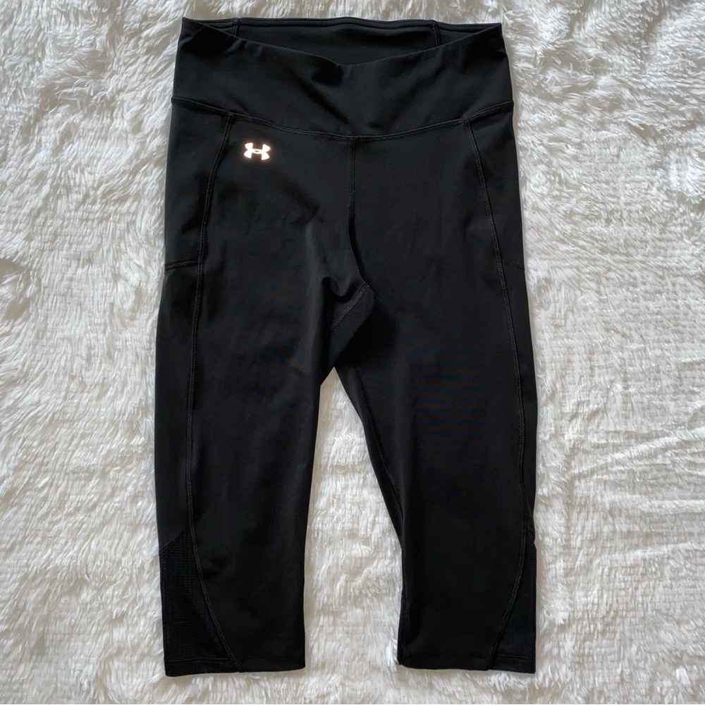 Under Armour reflective crop athletic leggings